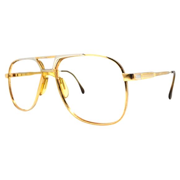 AO Safety Z87 YP6 Gold 58-15-140mm Sunglass FRAMES ONLY - FAIR CONDITION - Picture 1 of 13